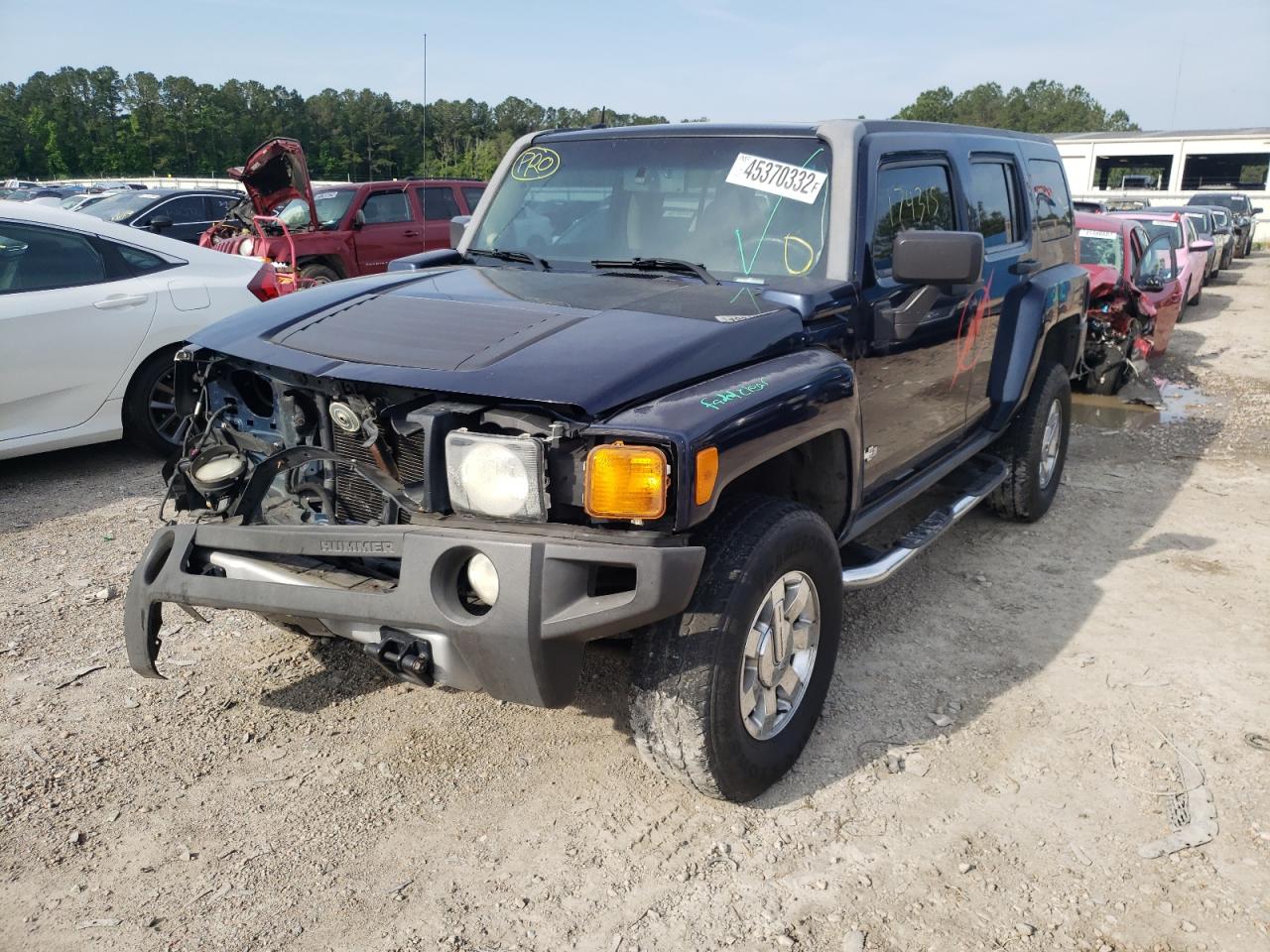 Photo 2 from auction – 2008 HUMMER H3 with VIN 5GTEN13E188169406
