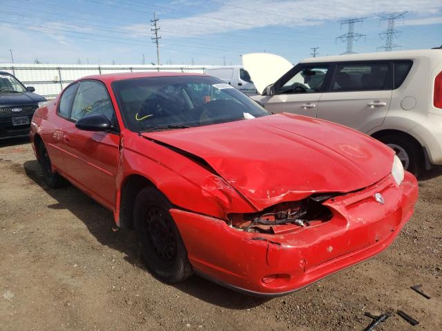 CHEVROLET MONTE CARL 2001 with VIN 2G1WW12E719247779 - Photo from auction