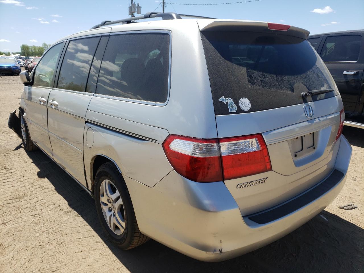 Photo 3 from auction – 2007 HONDA ODYSSEY EX with VIN 5FNRL387X7B403318