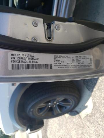 Photo 10 from auction – 2021 RAM 1500 CLASS with VIN 1C6RR6LT8MS592237