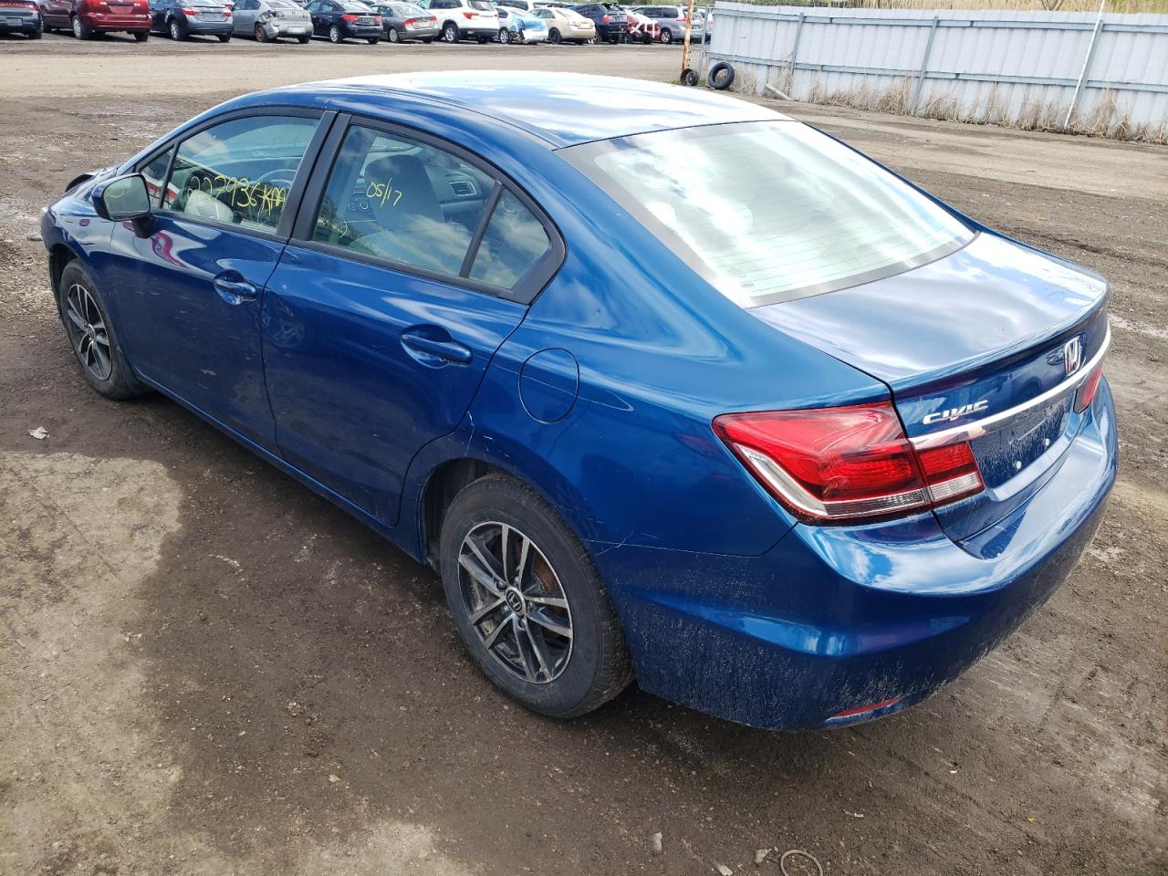 Photo 3 from auction – 2015 HONDA CIVIC LX with VIN 2HGFB2E41FH046437