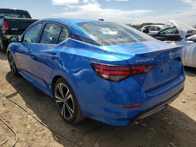 Photo 3 from auction – 2020 NISSAN SENTRA SR with VIN 3N1AB8DV7LY286316