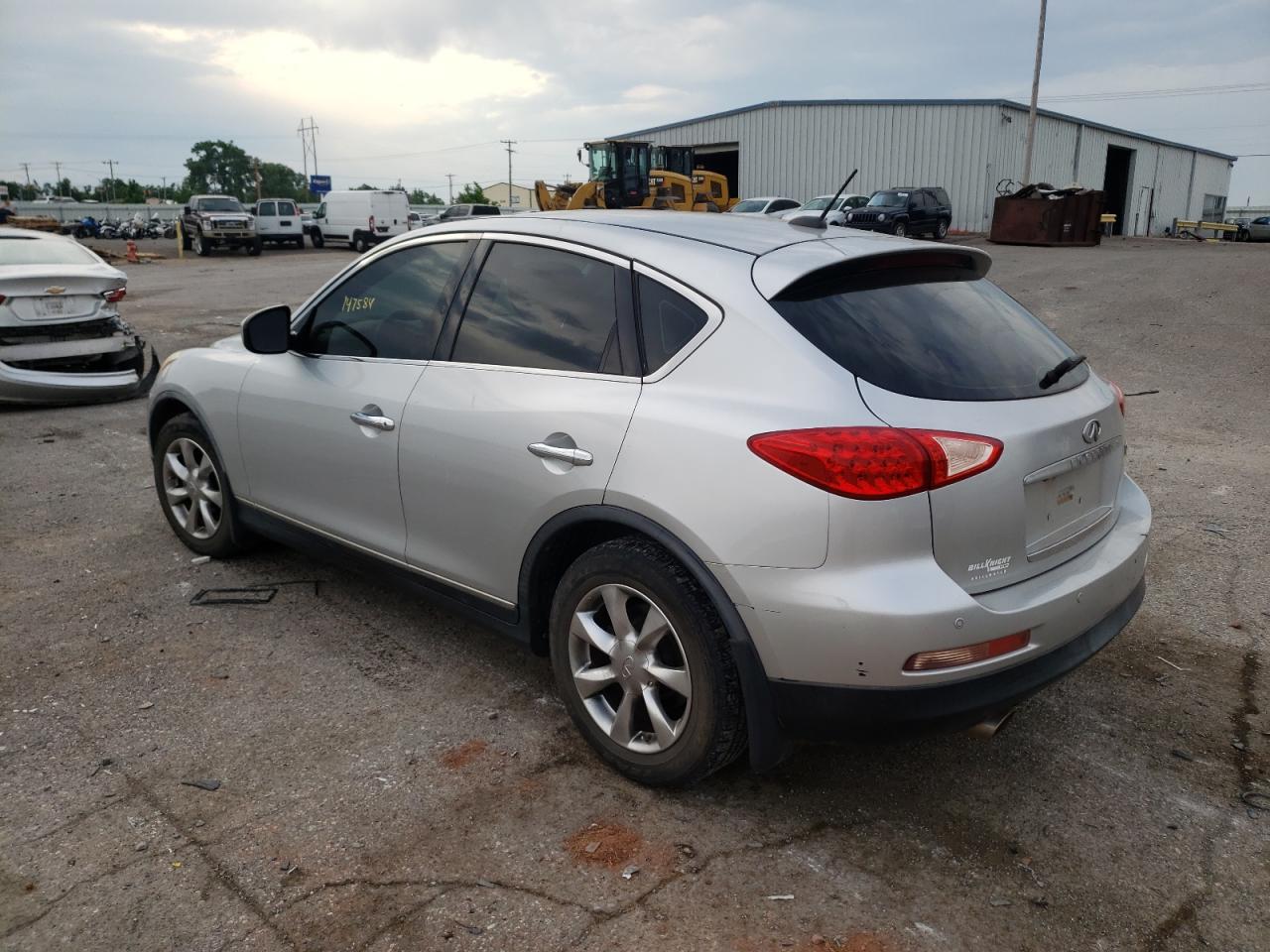 Photo 3 from auction – 2008 INFINITI EX35 BASE with VIN JNKAJ09F38M351187