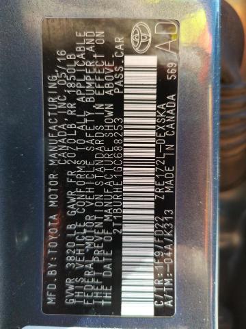 Photo 10 from auction – 2016 TOYOTA COROLLA L with VIN 2T1BURHE1GC688253