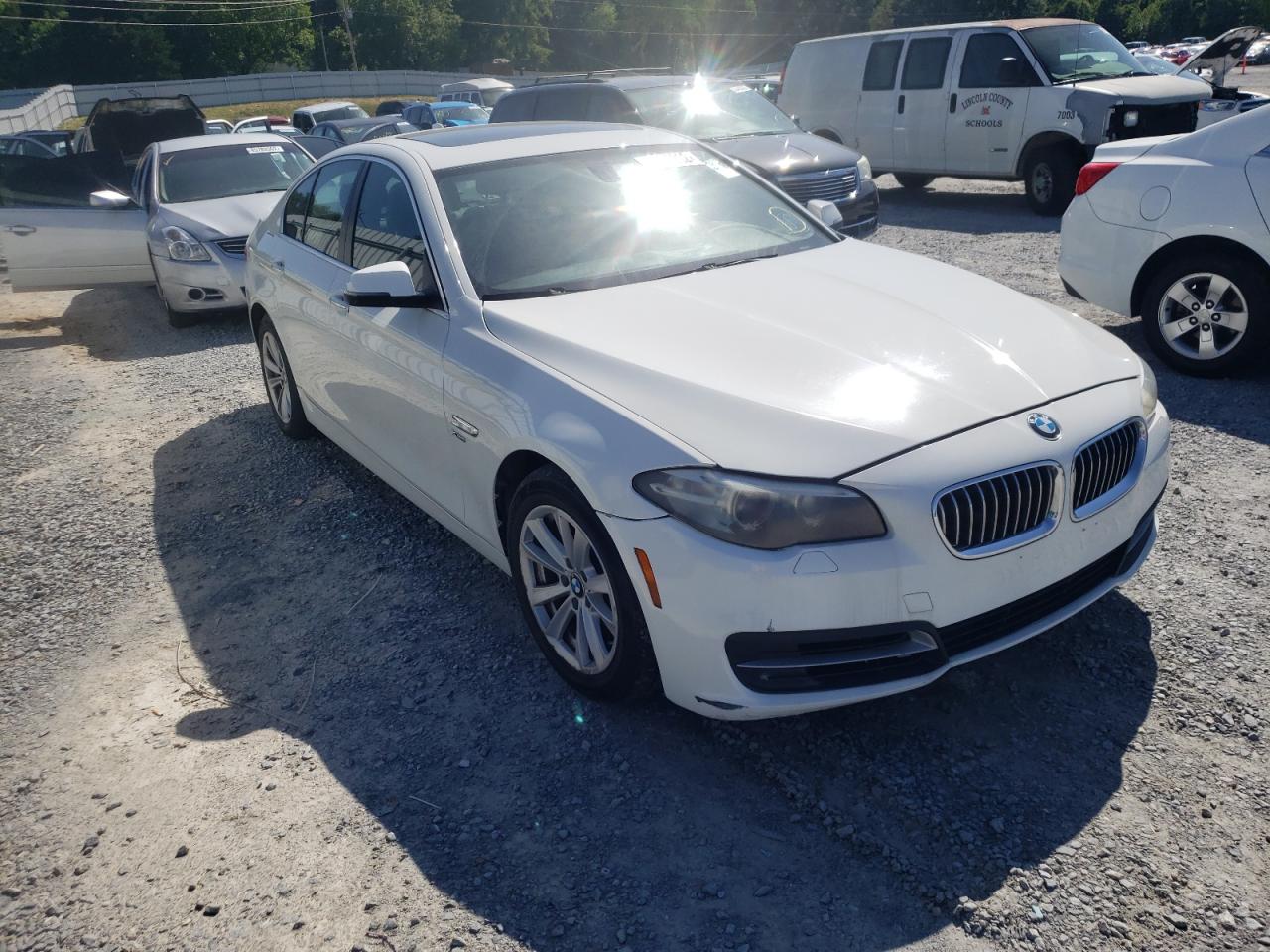 BMW 528 I 2014 with VIN WBA5A5C53ED508628 - Photo from auction