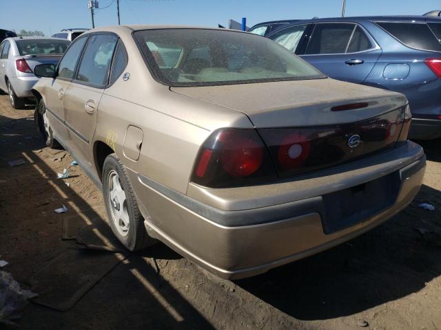 Photo 3 from auction – 2004 CHEVROLET IMPALA with VIN 2G1WF52E449362027