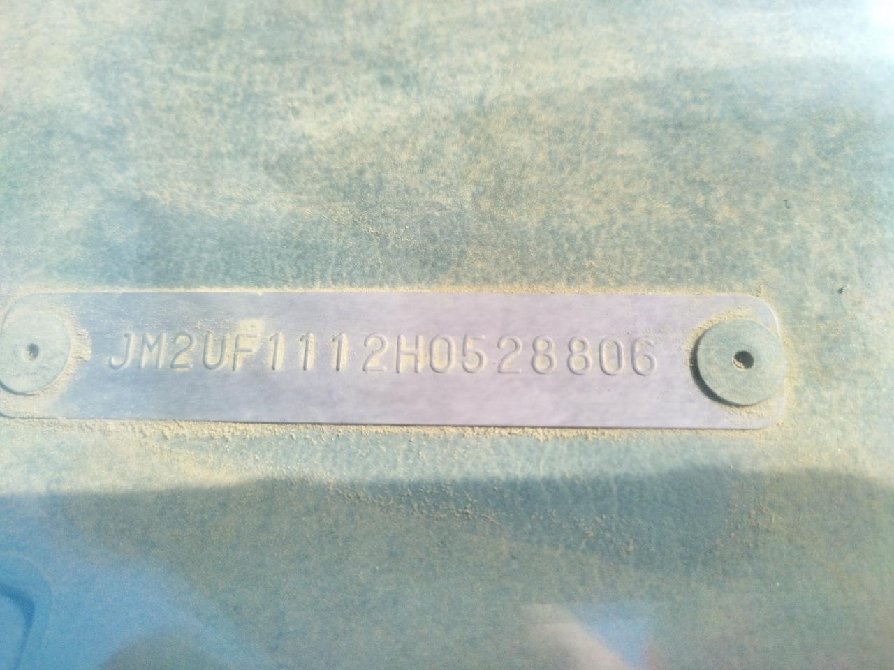 Photo 10 from auction – 1987 MAZDA B2000 with VIN JM2UF1112H0528806
