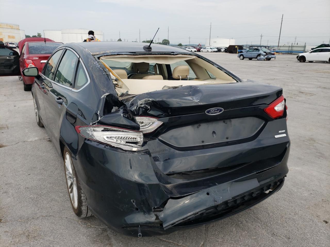 Photo 9 from auction – 2014 FORD FUSION SE with VIN 3FA6P0HD6ER226523