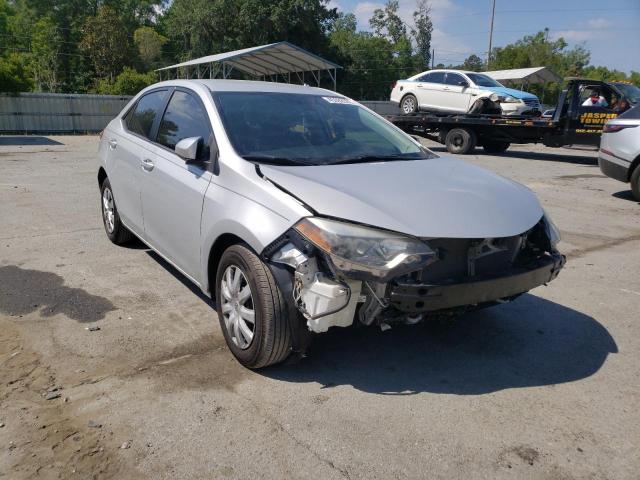 TOYOTA COROLLA L 2015 with VIN 2T1BURHE7FC375349 - Photo from auction