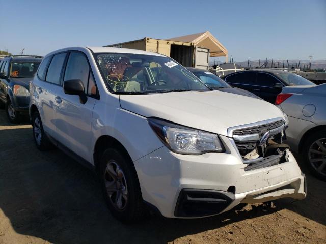 SUBARU FORESTER 2 2018 with VIN JF2SJAAC3JH504857 - Photo from auction