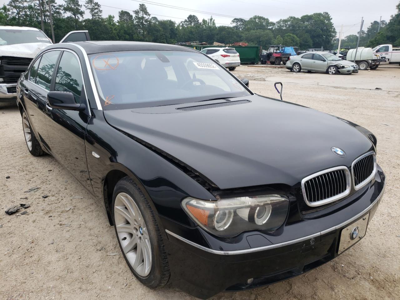 Photo 1 from auction – 2005 BMW 750 LI with VIN WBAGN63595DS59674