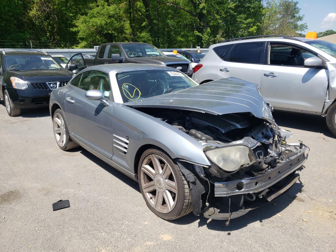 CHRYSLER CROSSFIRE 2004 with VIN 1C3AN69L84X006510 - Photo from auction