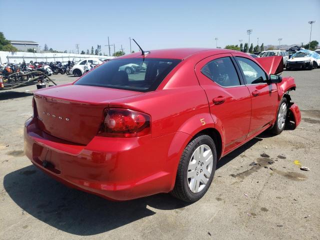 Photo 4 from auction – 2012 DODGE AVENGER SE with VIN 1C3CDZAB1CN220975