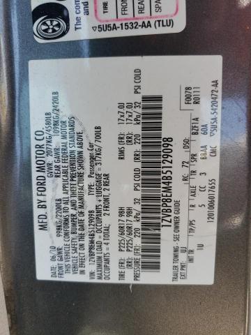 Photo 10 from auction – 2011 FORD MUSTANG with VIN 1ZVBP8EM4B5129098