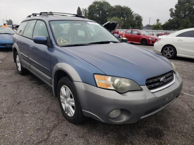 SUBARU LEGACY OUT 2005 with VIN 4S4BP62C157378272 - Photo from auction