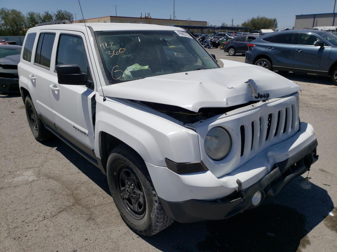 Photo 1 from auction – 2012 JEEP PATRIOT SP with VIN 1C4NJPBAXCD722929