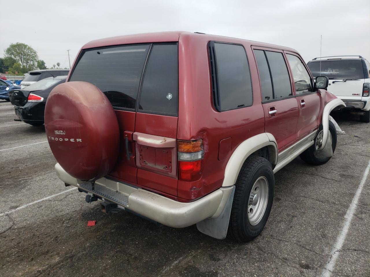 Photo 4 from auction – 1999 ISUZU TROOPER S with VIN JACDJ58X1X7903870