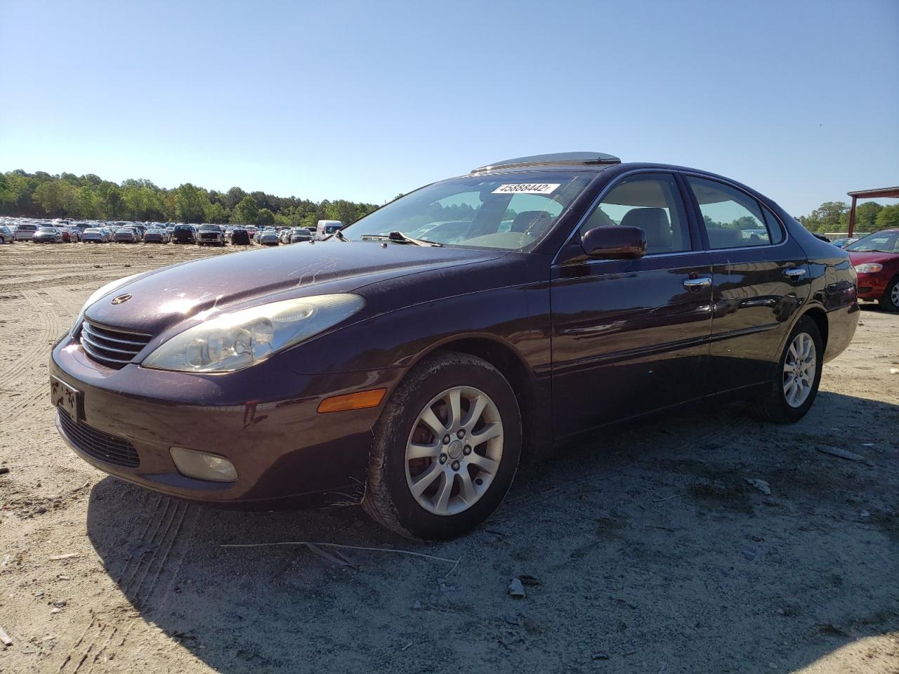 Photo 2 from auction – 2003 LEXUS ES 300 with VIN JTHBF30G830107953
