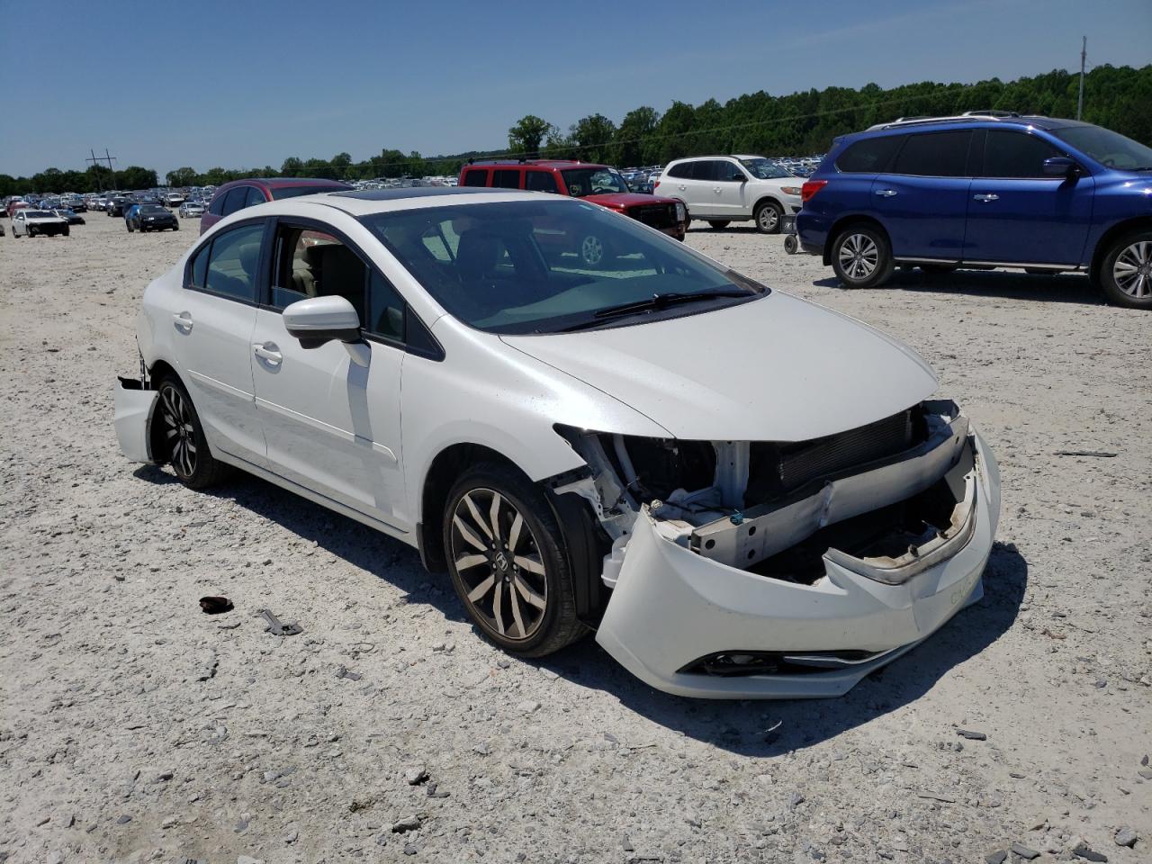 Photo 13 from auction – 2015 HONDA CIVIC EXL with VIN 19XFB2F91FE093715