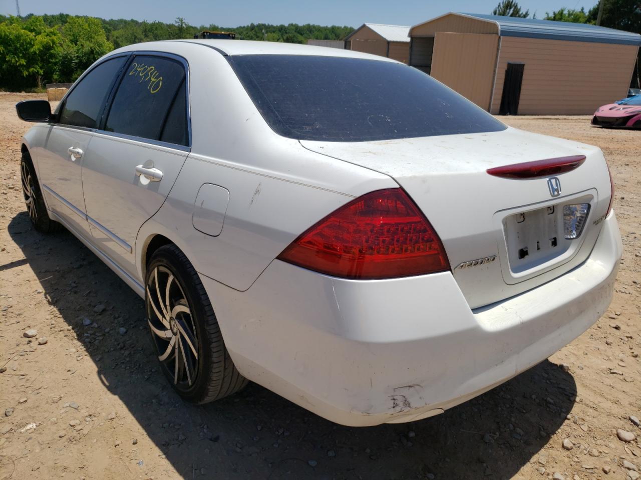 Photo 3 from auction – 2007 HONDA ACCORD SE with VIN JHMCM56377C011603