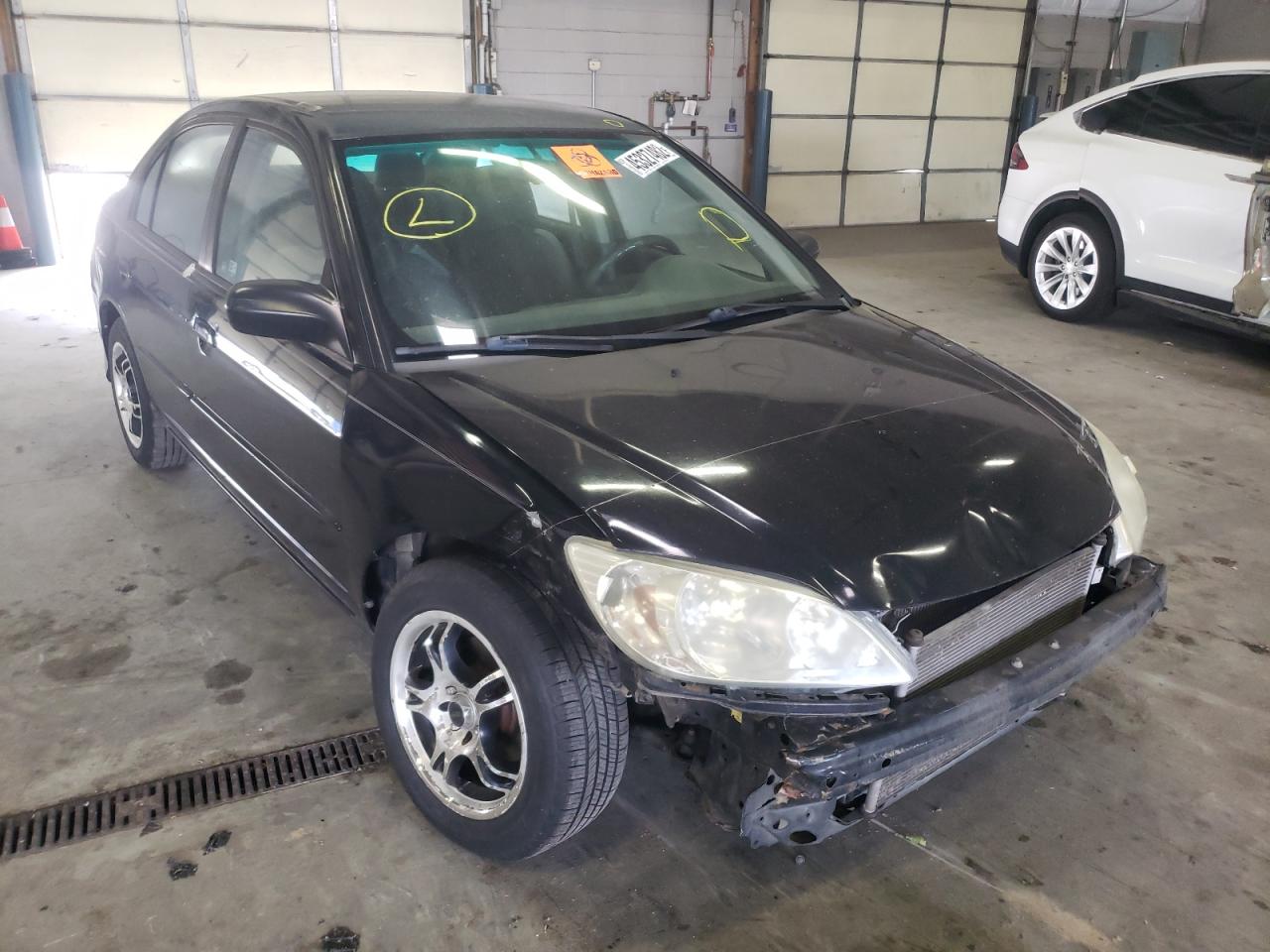 HONDA CIVIC LX 2005 with VIN 2HGES16555H596154 - Photo from auction