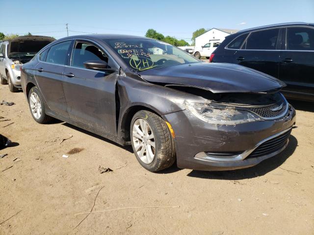 CHRYSLER 200 LIMITE 2015 with VIN 1C3CCCAB1FN596628 - Photo from auction