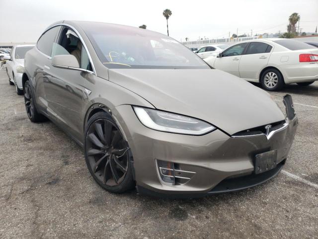 TESLA MODEL X 2016 with VIN 5YJXCBE27GF002674 - Photo from auction