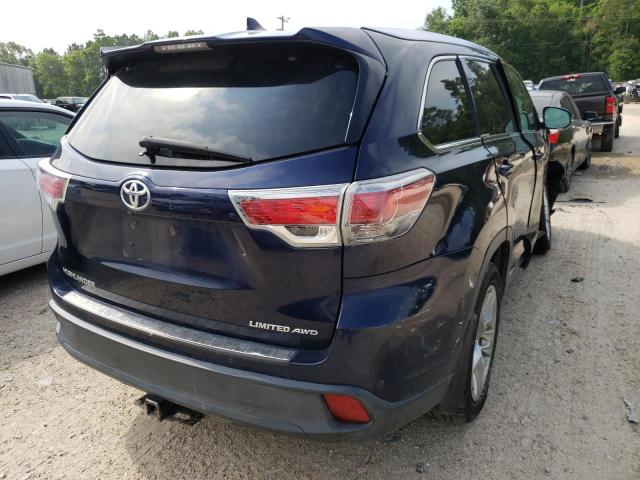 Photo 4 from auction – 2014 TOYOTA HIGHLANDER with VIN 5TDDKRFHXES036733