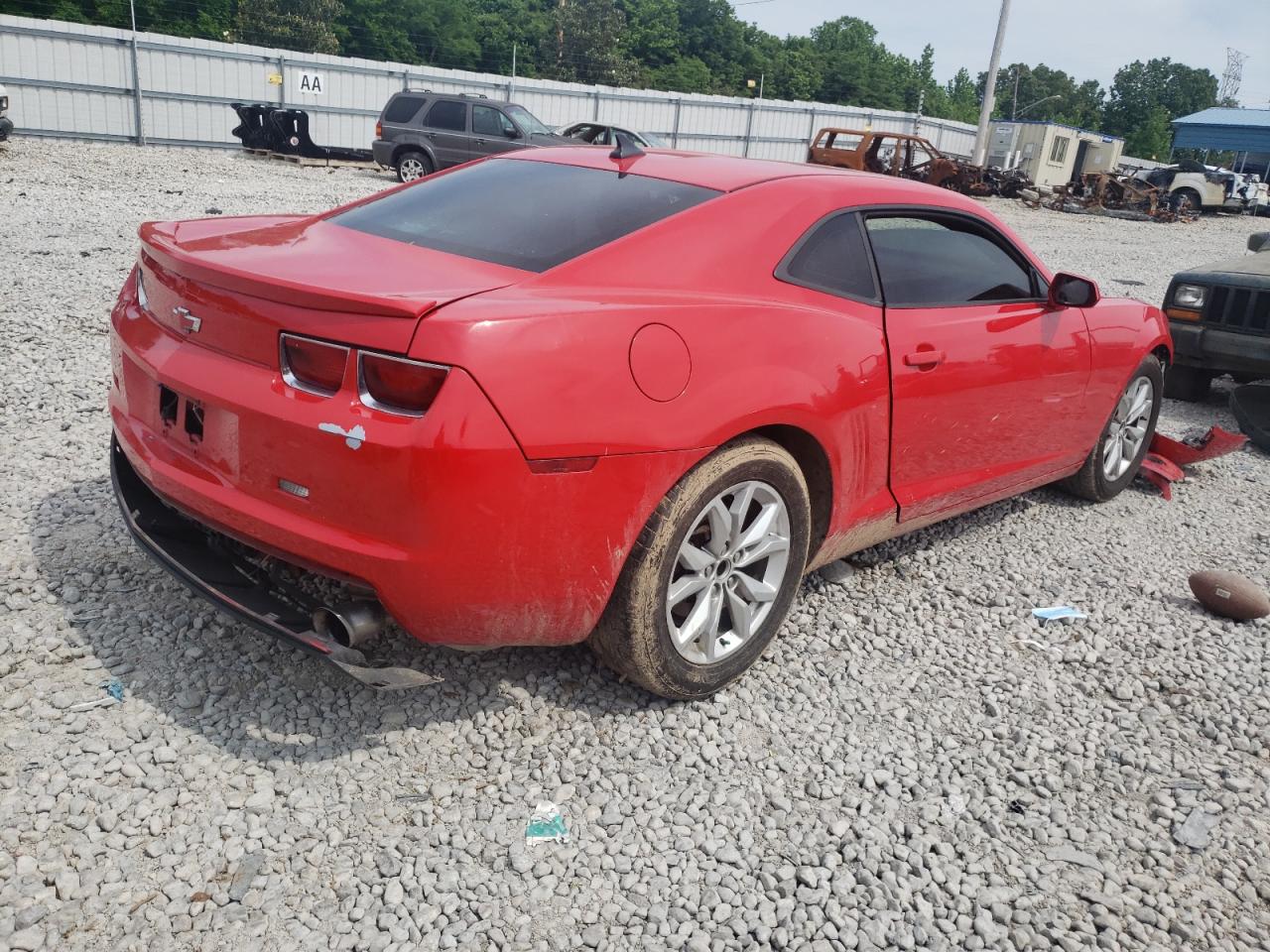 Photo 4 from auction – 2012 CHEVROLET CAMARO LT with VIN 2G1FB1E39C9173953