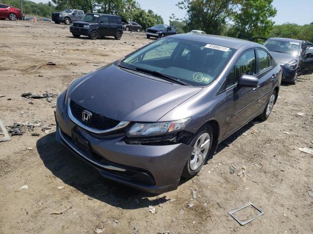 Photo 2 from auction – 2014 HONDA CIVIC LX with VIN 19XFB2F53EE225482