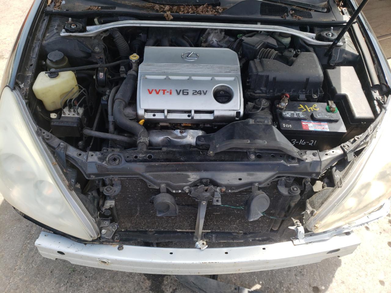 Photo 7 from auction – 2002 LEXUS ES 300 with VIN JTHBF30G620078371
