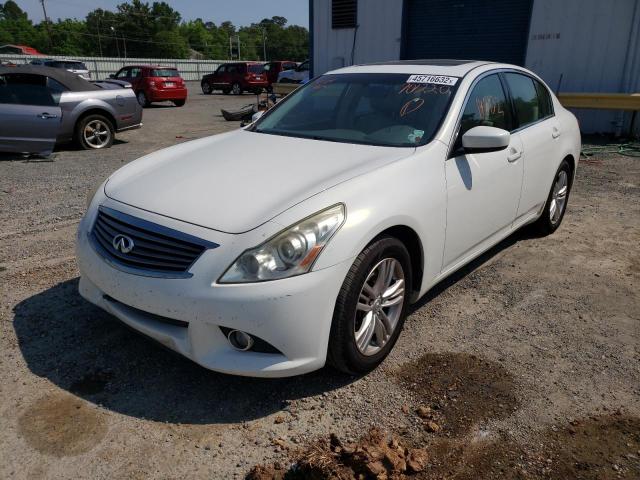 Photo 2 from auction – 2012 INFINITI G25 BASE with VIN JN1DV6AP9CM701220
