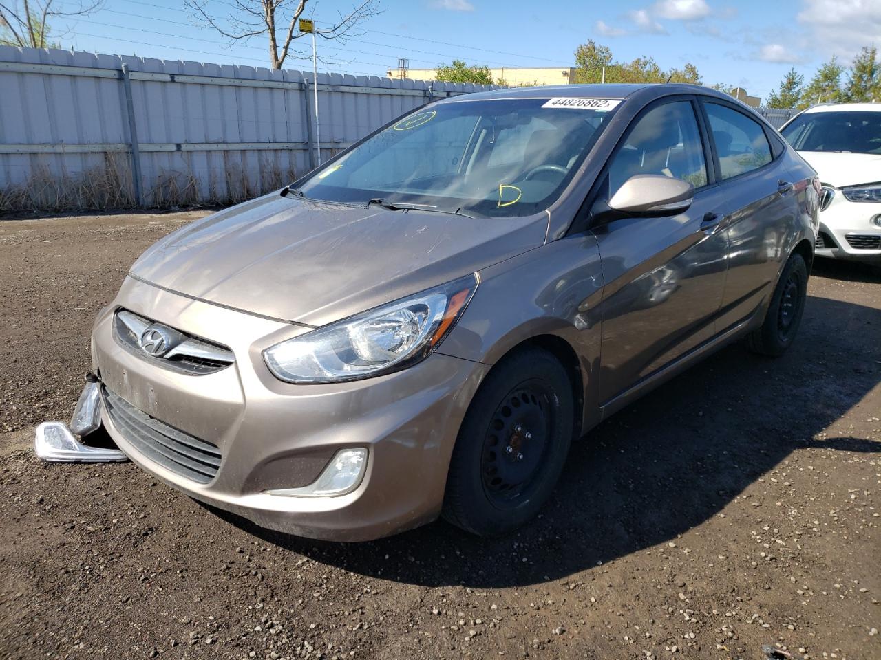 Photo 2 from auction – 2013 HYUNDAI ACCENT GLS with VIN KMHCU4AE1DU329948