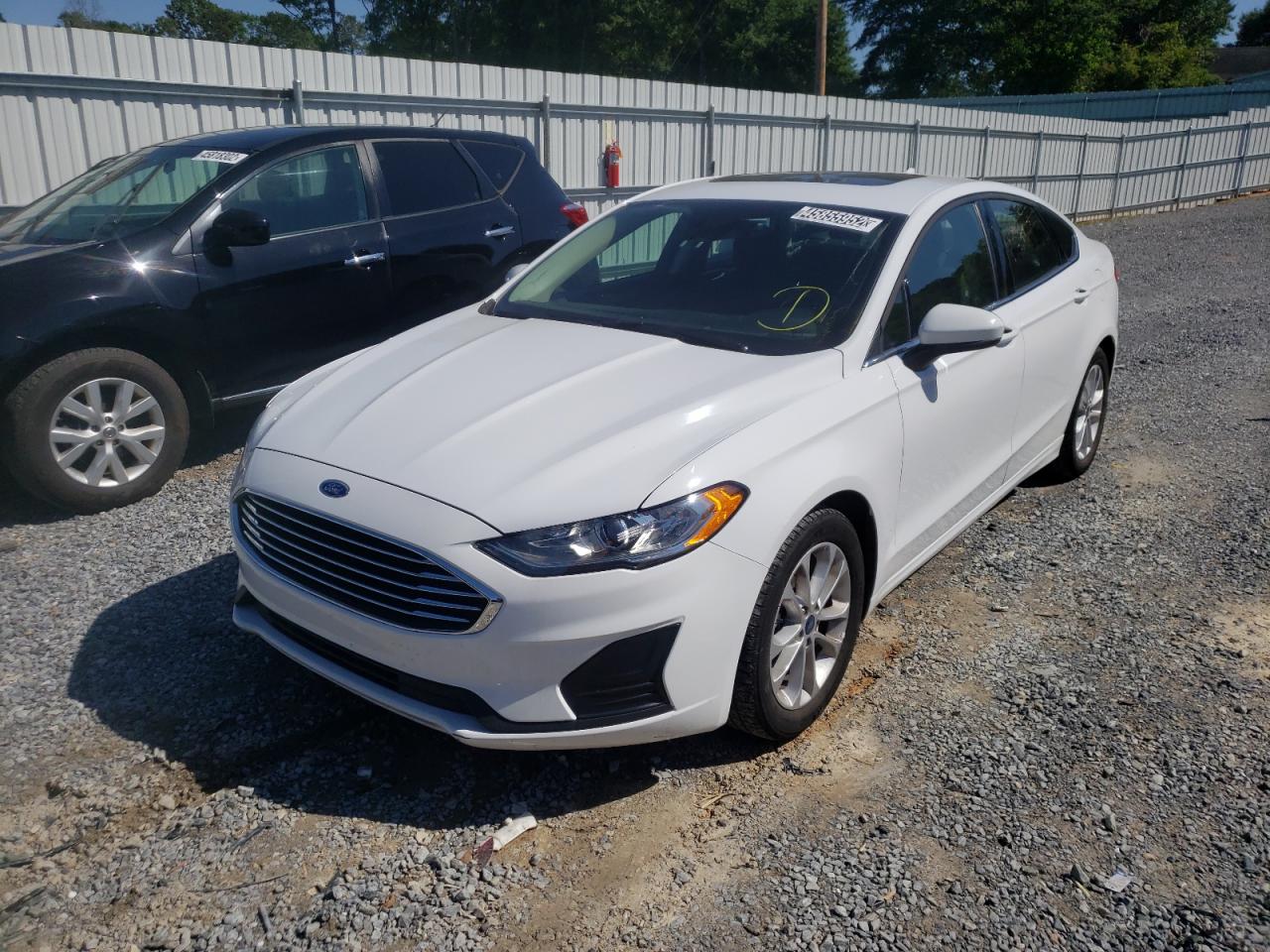 Photo 2 from auction – 2020 FORD FUSION SE with VIN 3FA6P0HD9LR202049