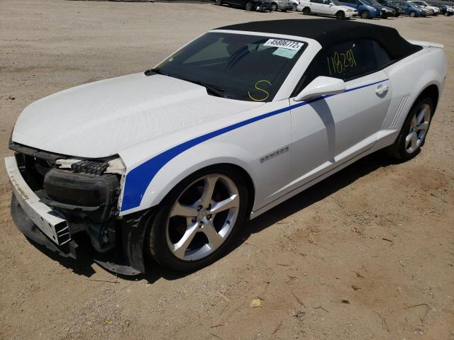 Photo 2 from auction – 2015 CHEVROLET CAMARO LT with VIN 2G1FD3D34F9266410
