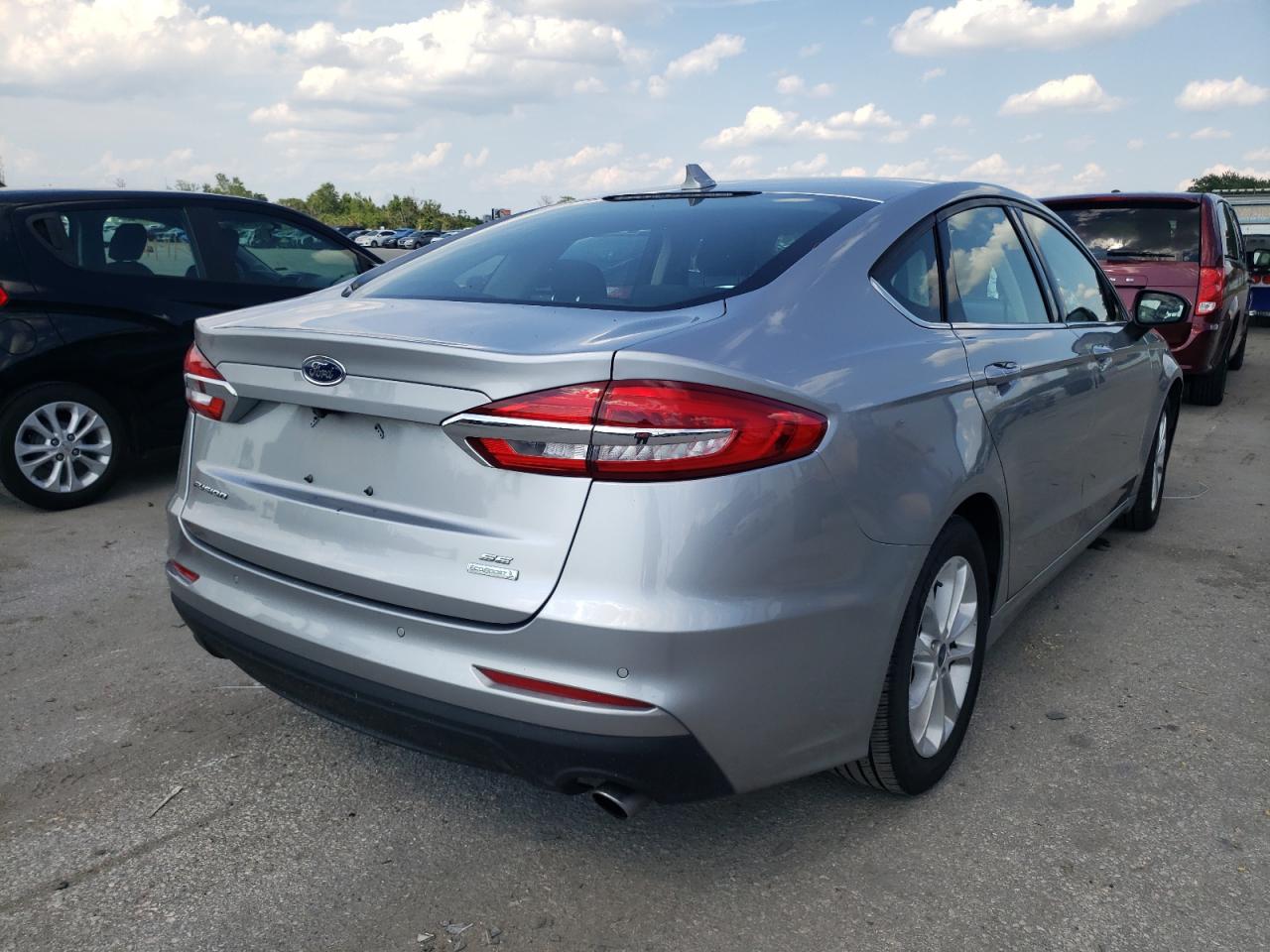 Photo 4 from auction – 2020 FORD FUSION SE with VIN 3FA6P0HD4LR201276