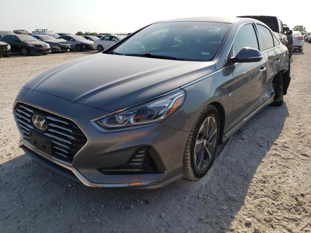 Photo 2 from auction – 2018 HYUNDAI SONATA HYB with VIN KMHE34L34JA079254