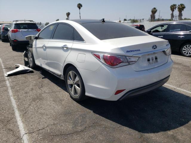 Photo 3 from auction – 2012 HYUNDAI SONATA HYB with VIN KMHEC4A41CA037512