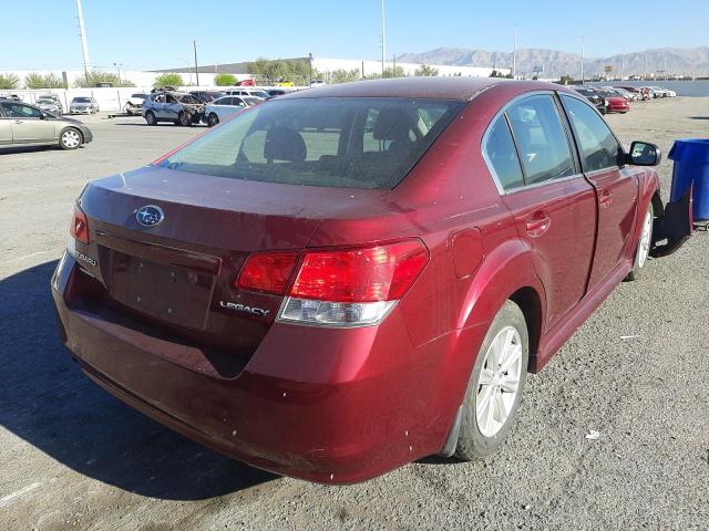 Photo 4 from auction – 2011 SUBARU LEGACY 2.5 with VIN 4S3BMAG65B1222009