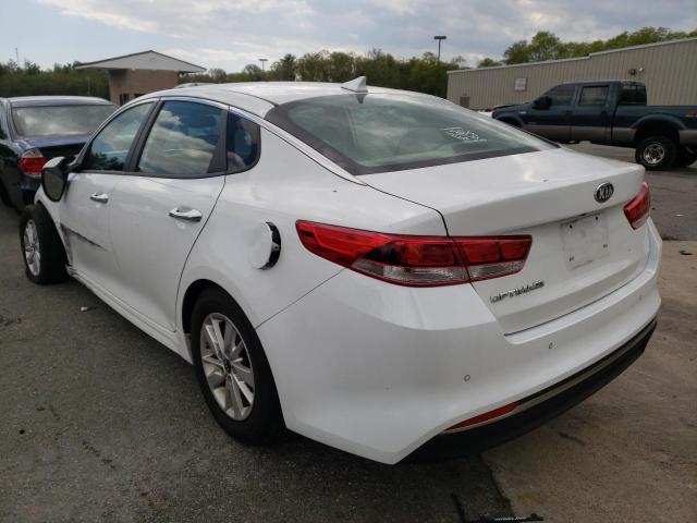 Photo 3 from auction – 2016 KIA OPTIMA LX with VIN 5XXGT4L30GG080721