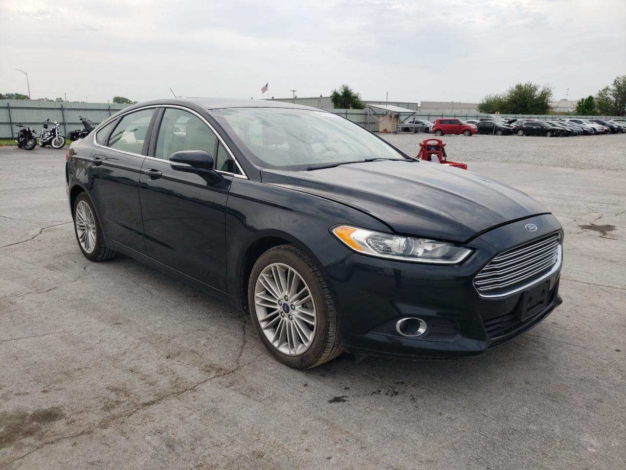 FORD FUSION SE 2014 with VIN 3FA6P0HD6ER226523 - Photo from auction