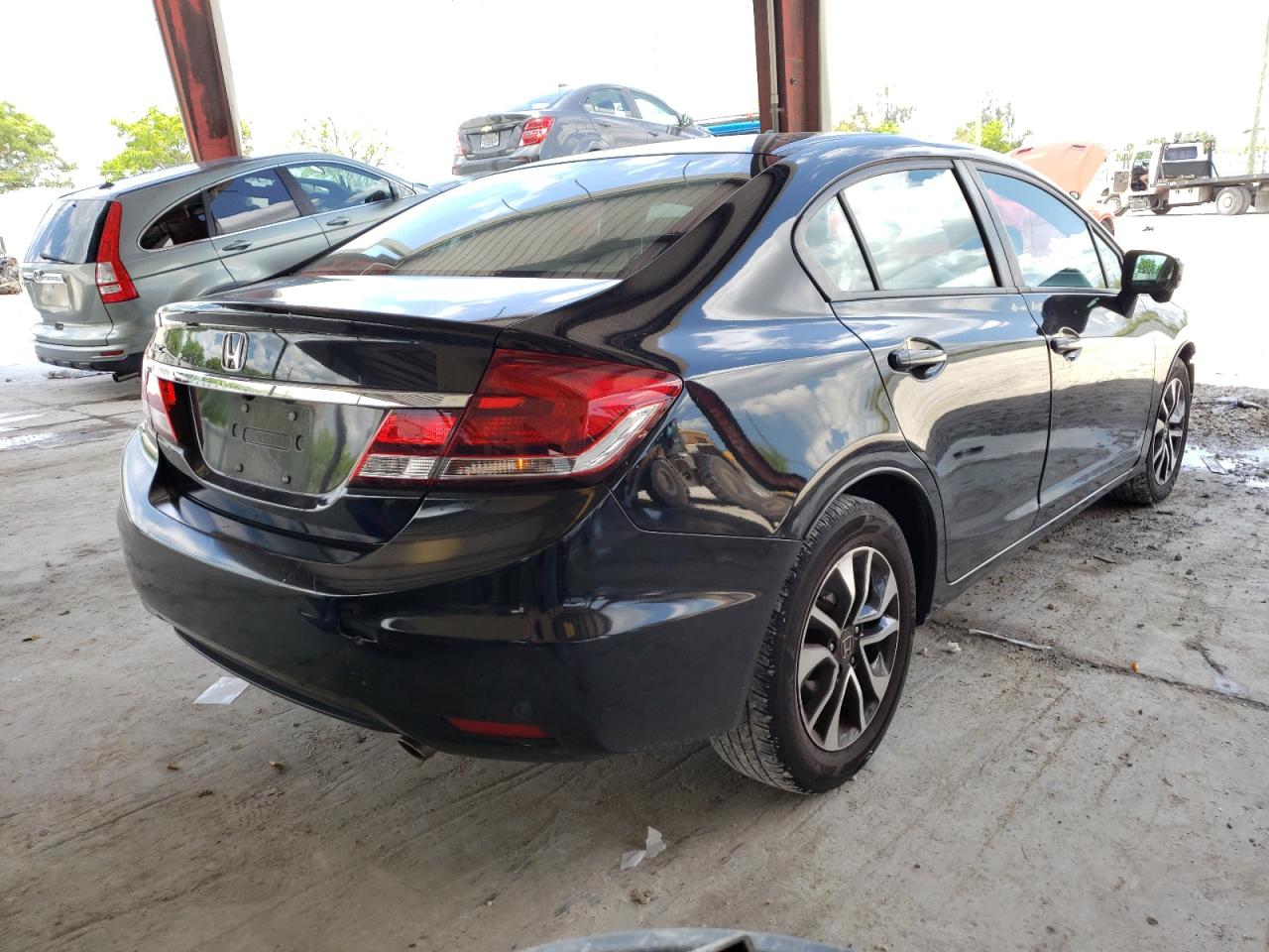 Photo 4 from auction – 2014 HONDA CIVIC EX with VIN 2HGFB2F87EH541743