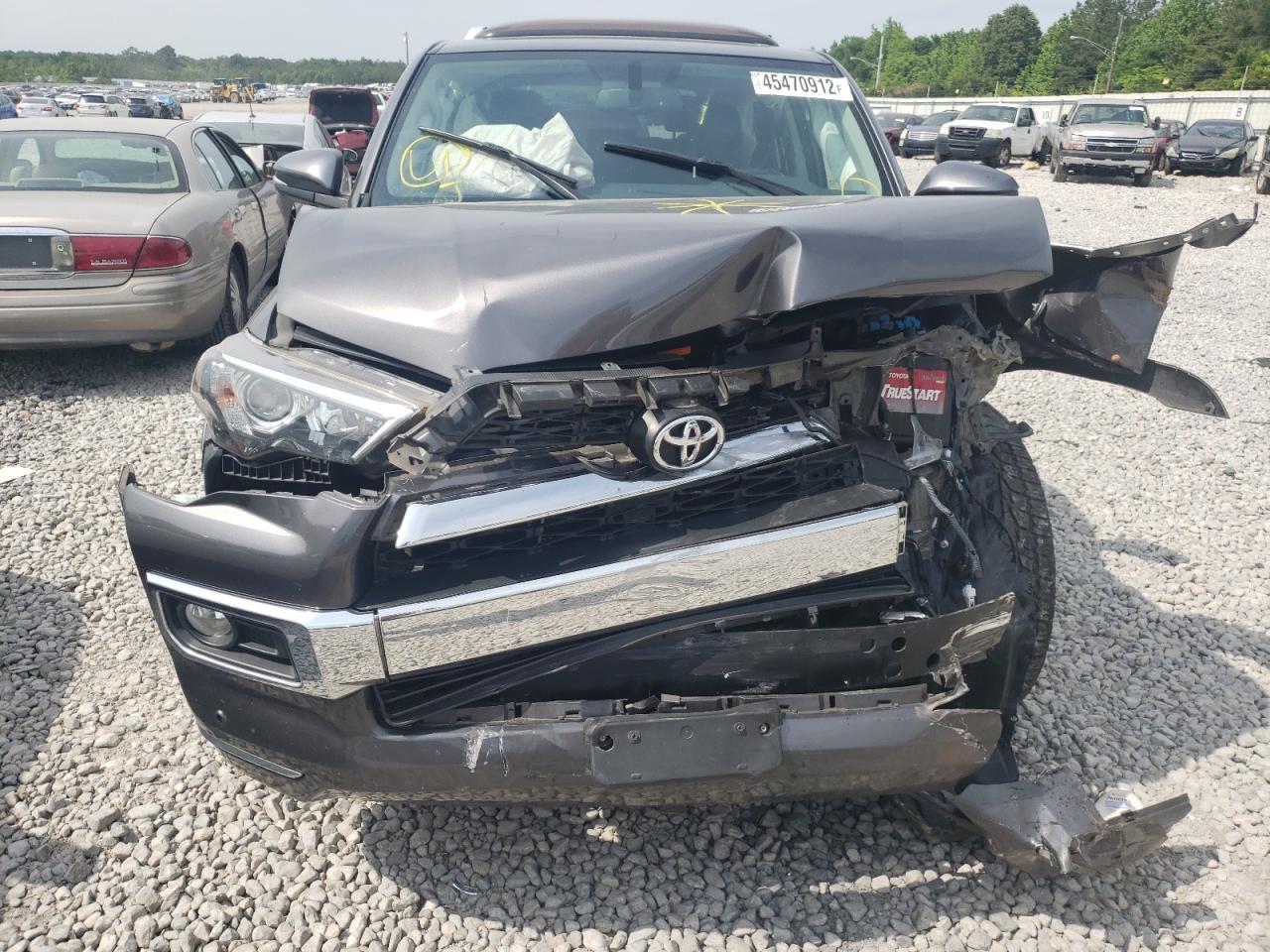 Photo 9 from auction – 2016 TOYOTA 4RUNNER SR with VIN JTEZU5JR1G5135261