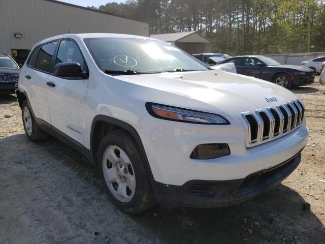 JEEP CHEROKEE S 2016 with VIN 1C4PJLAB6GW272492 - Photo from auction