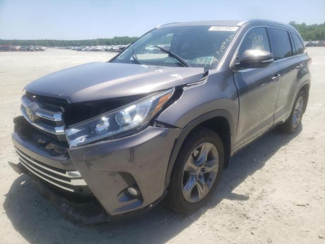 Photo 2 from auction – 2017 TOYOTA HIGHLANDER with VIN 5TDDZRFH5HS407927