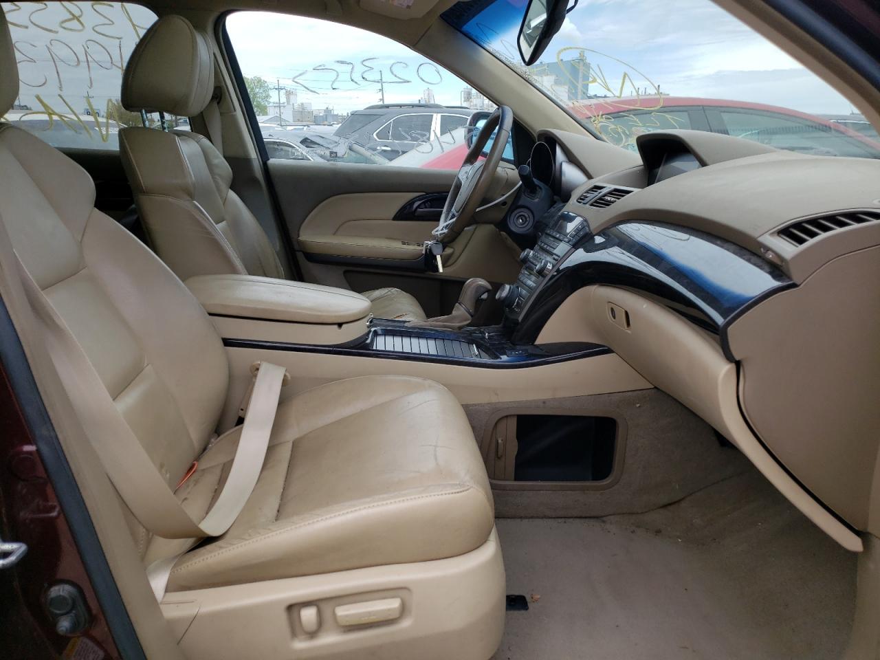 Photo 5 from auction – 2008 ACURA MDX TECHNO with VIN 2HNYD28418H548469