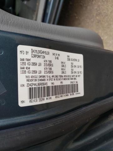 Photo 10 from auction – 2006 DODGE GRAND CARA with VIN 2D4GP44L86R896491