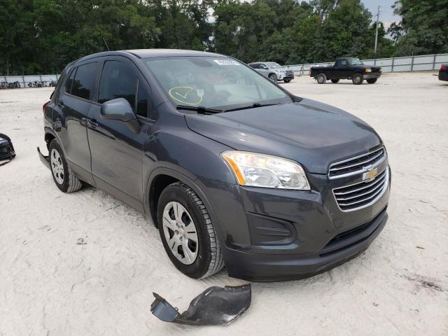 CHEVROLET TRAX LS 2016 with VIN 3GNCJKSB2GL230390 - Photo from auction