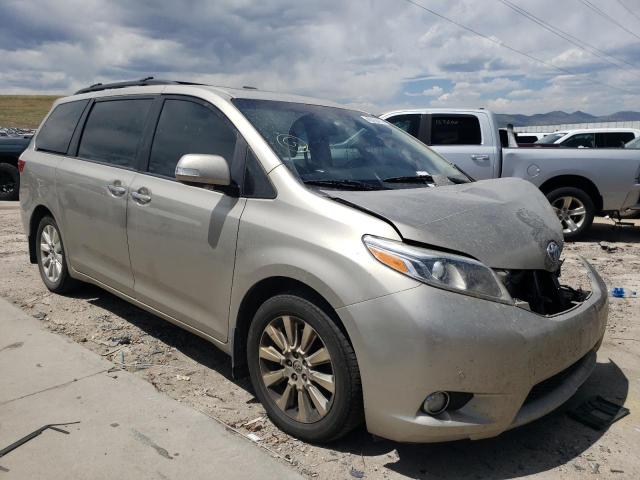 TOYOTA SIENNA XLE 2015 with VIN 5TDDK3DC6FS095378 - Photo from auction