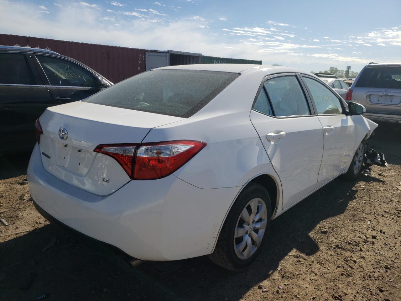 Photo 4 from auction – 2016 TOYOTA COROLLA L with VIN 2T1BURHE8GC654455